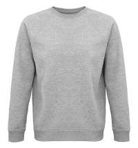 Свитшот унисекс Space, серый меланж