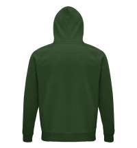 Толстовка унисекс Stellar, темно-зеленая