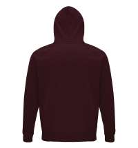 Толстовка унисекс Stellar, бордовая