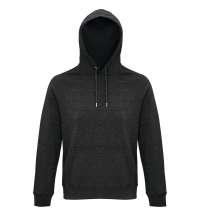 Толстовка унисекс Stellar, черный меланж