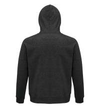 Толстовка унисекс Stellar, черный меланж