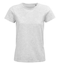 Футболка женская Pioneer Women, светло-серый меланж