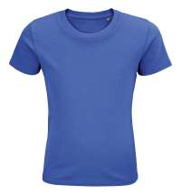 Футболка детская Pioneer Kids, ярко-синяя