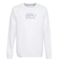 Свитшот «Три автора», белый