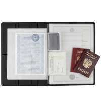 Папка для хранения документов Devon Maxi, черная