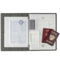 Папка для хранения документов Devon Maxi, серая