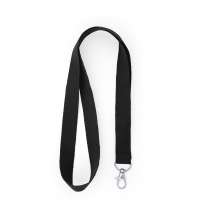 Ланъярд из полиэстера HOST, Черный.