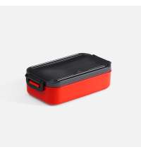 Ланчбокс Pranzo, красный с черным