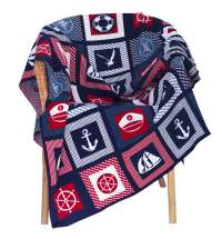 Плед Industry, морской