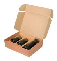 Подарочный набор декантер + 2 высоких стакана, Emerald зеленый