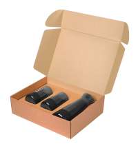 Подарочный набор декантер + 2 высоких стакана Black Edition, черный