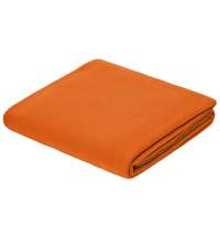 Флисовый плед Warm&Peace XL, оранжевый