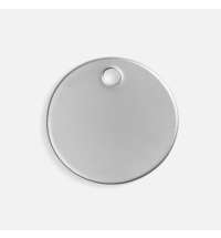 Шильдик металлический Alfa Sirkel, серебристый