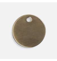 Шильдик металлический Alfa Sirkel, бронзовый