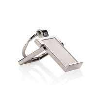 Брелок с мини-подставкой для телефона из переработанного цинка RCS