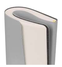 Ежедневник Flex Shall New, недатированный, серый