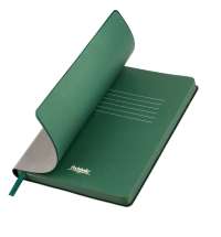 Ежедневник Latte NEW недатированный, серый/зеленый