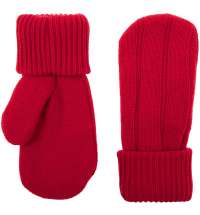 Варежки Knit Beat, красные