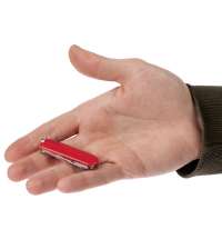 Нож-брелок Clasp, красный