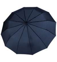 Зонт складной Fiber Magic Major, темно-синий