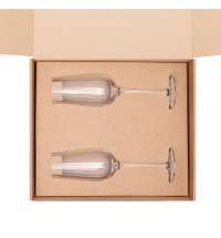 Подарочный набор 2 бокала для шампанского Blanche