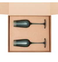 Подарочный набор 2 бокала для шампанского Capri