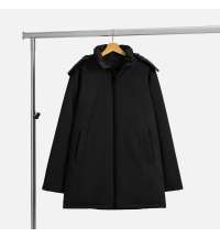 Куртка-парка унисекс Sfera, черная