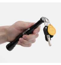 Телескопический фонарь с магнитом Flexion, ver.2, черный