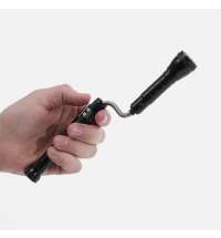 Телескопический фонарь с магнитом Flexion, ver.2, черный