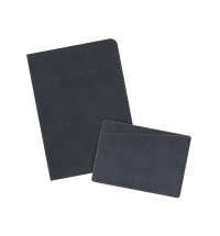 Подарочный набор Nuba, синий (кардхолдер, обложка на паспорт)