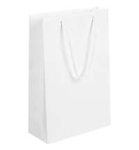 Пакет бумажный Porta S, вертикальный, белый