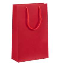 Пакет бумажный Porta S, вертикальный, красный