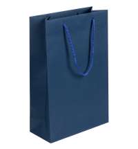 Пакет бумажный Porta S, вертикальный, синий