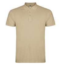 Футболка поло STAR мужская, ПЕСОЧНЫЙ S