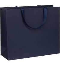 Пакет бумажный Manilla L, синий