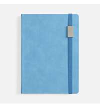 Ежедневник Urban Metal, недатированный, голубой