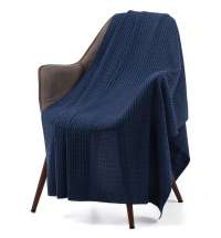 Плед Slumberland, синий (джинс)