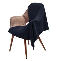 Плед Field, темно-синий