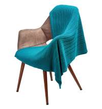 Плед Field, бирюзовый