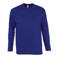 Футболка мужская с длинным рукавом MONARCH, синий ультрамарин