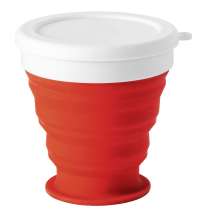 Складной стакан Astrada, красный