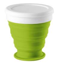 Складной стакан Astrada, зеленое яблоко