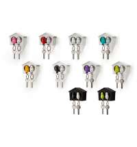 Держатель и брелок для ключей Duo Sparrow, белый