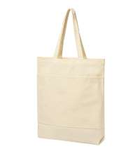 Сумка для покупок JETTA с карманами 325 г/м², натуральная