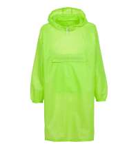 Дождевик-анорак Alatau, желтый неон