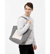 Шопер Shophop, серый с неокрашенным