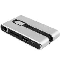 Разветвитель для компьютера 8-в-1  Type-C «Hermes»