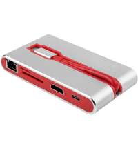 Разветвитель для компьютера 8-в-1  Type-C «Hermes»