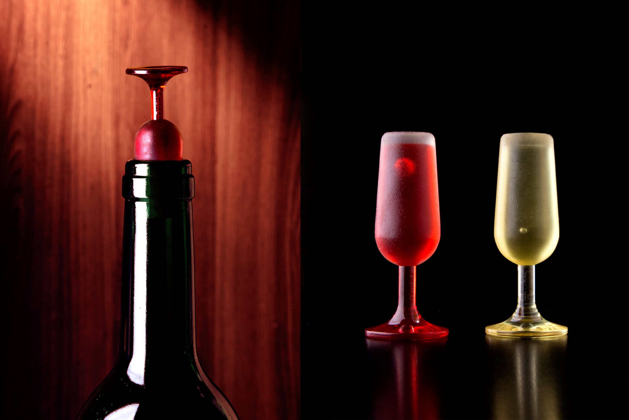 Декоративное изделие бокалы пластиковые T-Vin