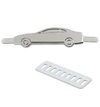 Шильд металлический - машина